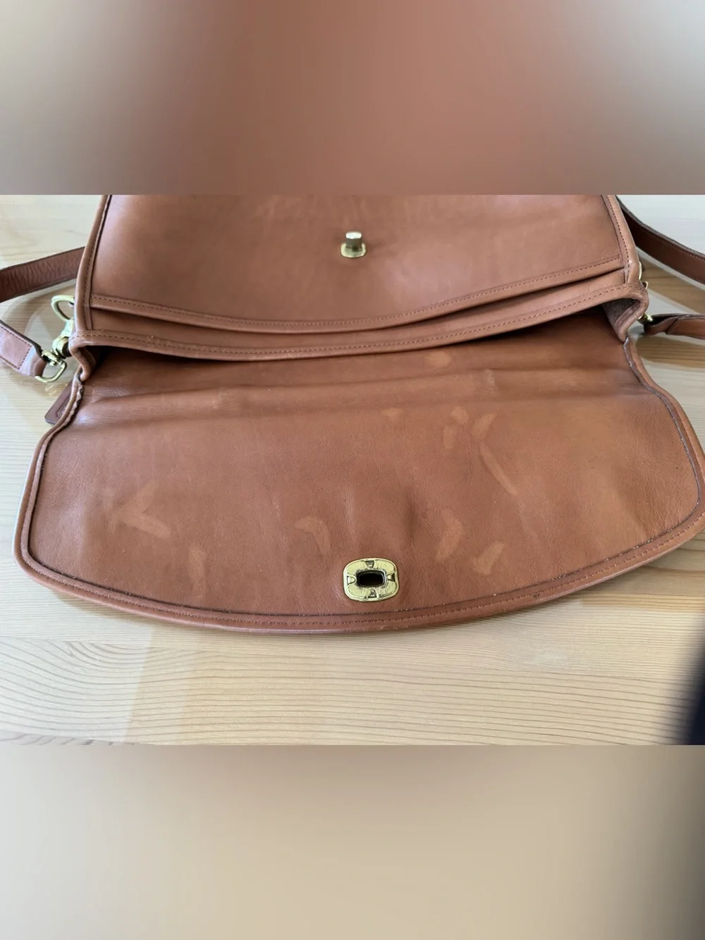 Vintage Coach Lexington Briefcase 5265 in British Tan READ